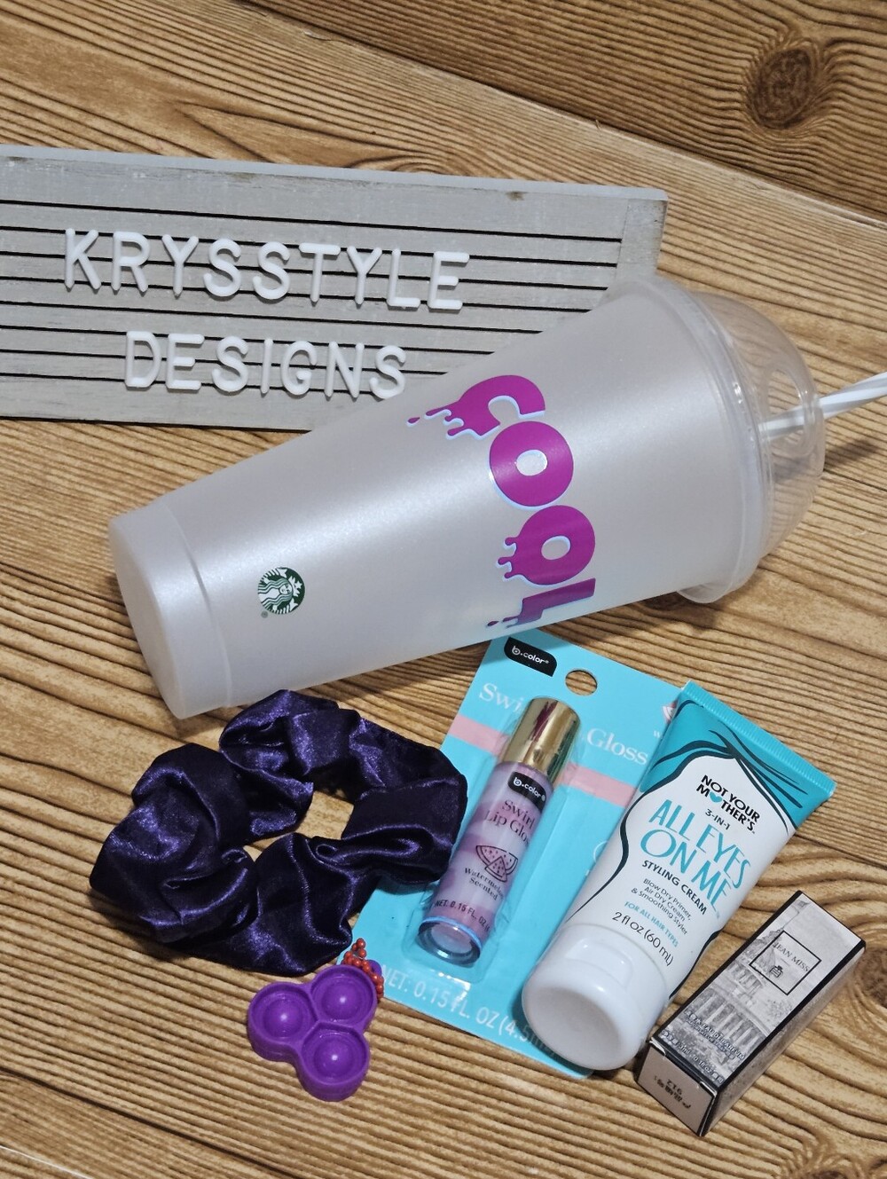 Gift Bundle 6 Pieces Starbucks Cold Cup With Additonal Goodies